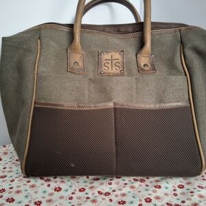 STS Ranchwear Men's Brown and Tan Bag